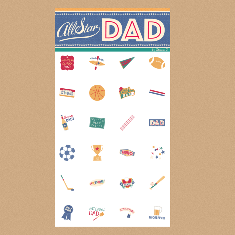 Father's Day Stickers