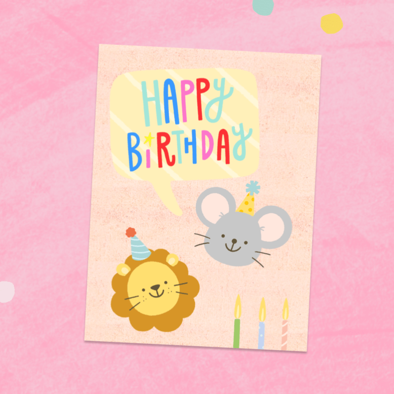 Cute Birthday Card Inspiration