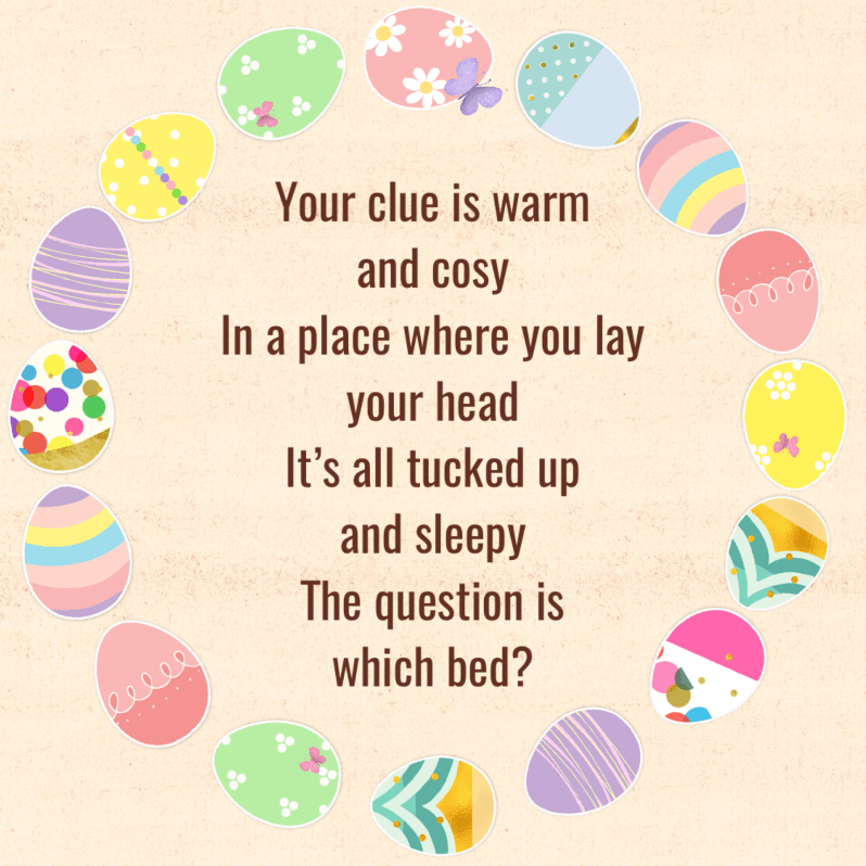 DIY Easter Egg Finding Riddles