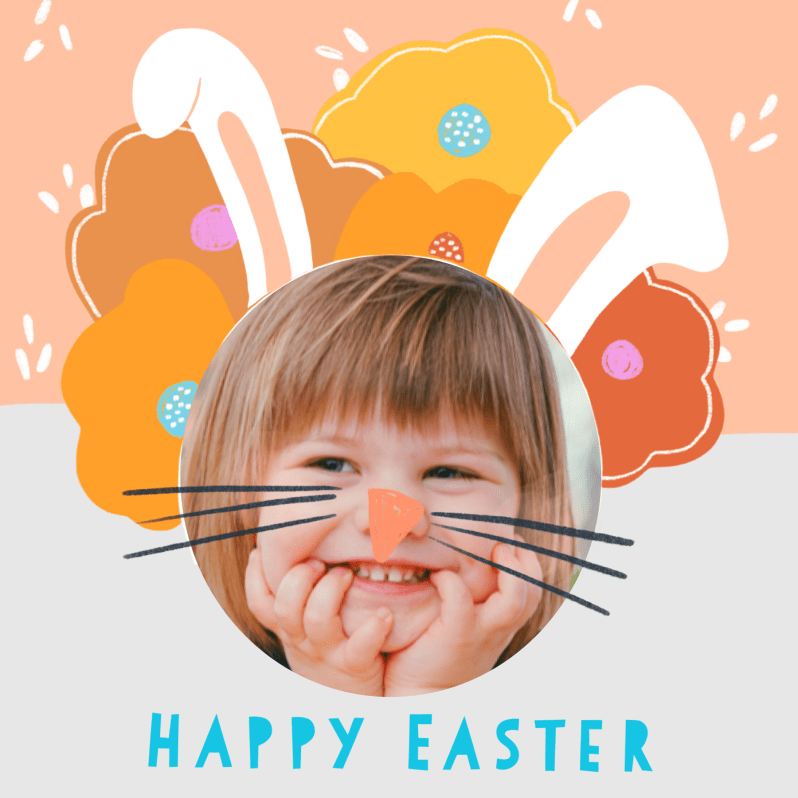 DIY Easter Card Bunny Ears