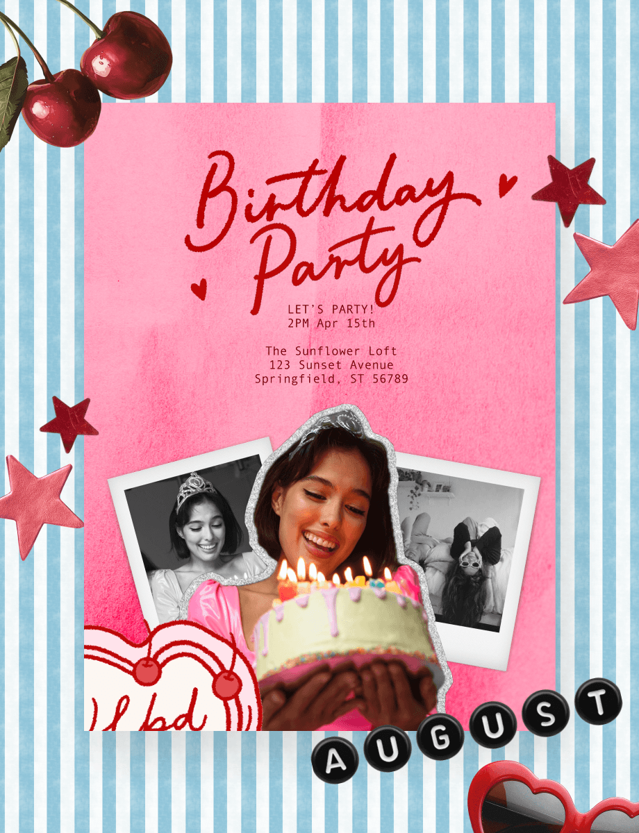 Personalized Valentine's Day greeting cards being made with photos and templates in the PicCollage app